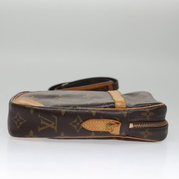 Authentic LOUIS VUITTON Monogram Danube Shoulder Bag M45266 LV - Picture 10 of 16